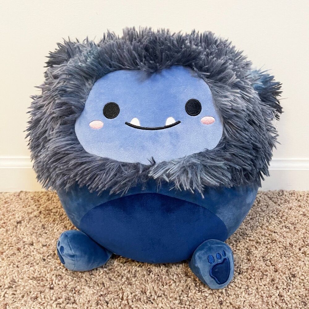Squishmallows Bigfoot Yeti Plush Lot 3 Benny 8" Dani 12" Soft Toy Collectible - Picture 2 of 8